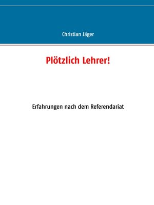 cover image of Plötzlich Lehrer!